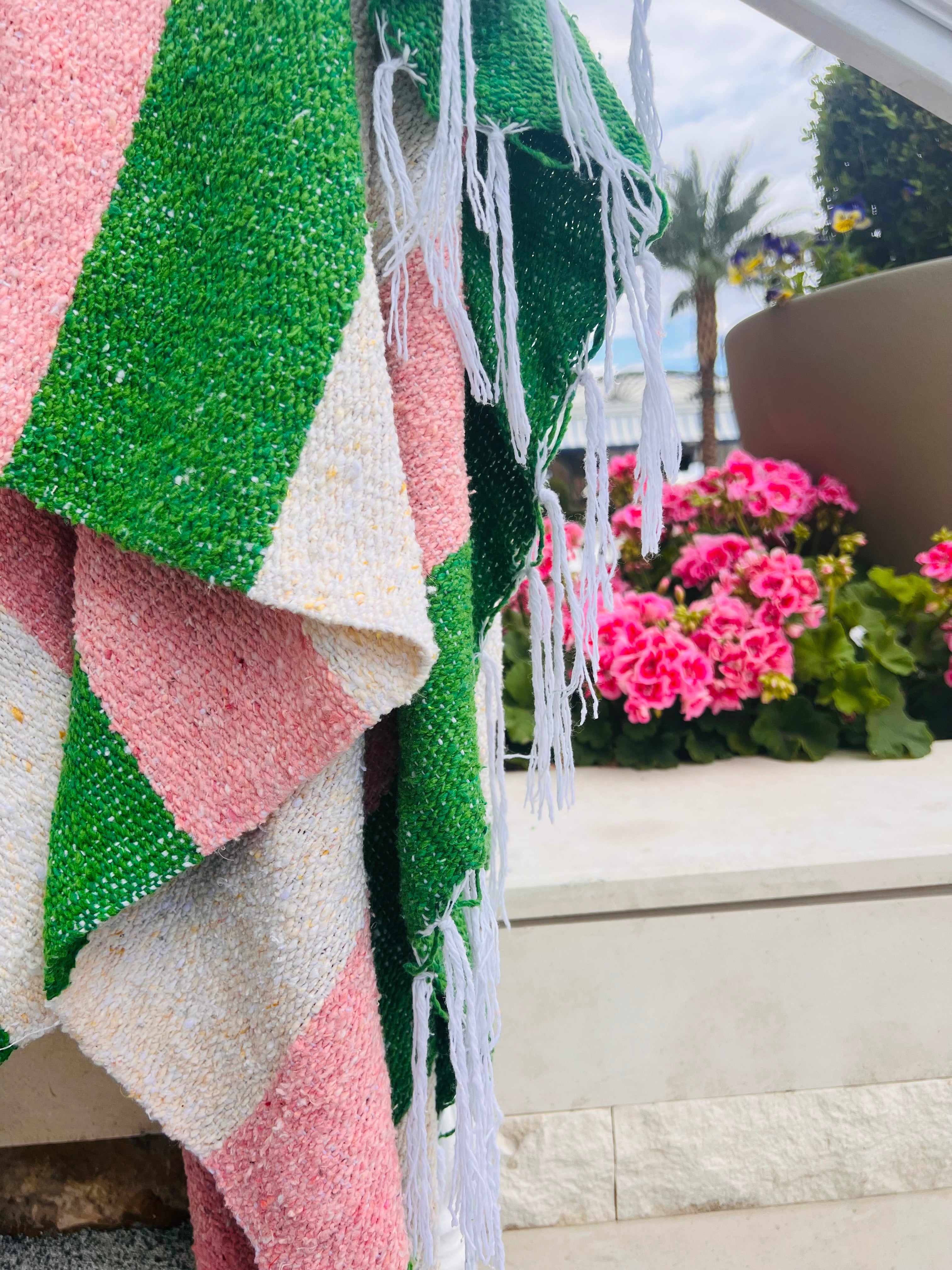 Plumeria Mexican Adventure Blanket